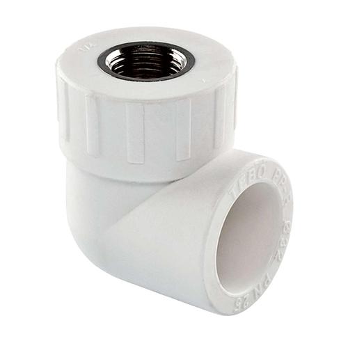 Угольник ПНД TEBO 25х3/4" ВР