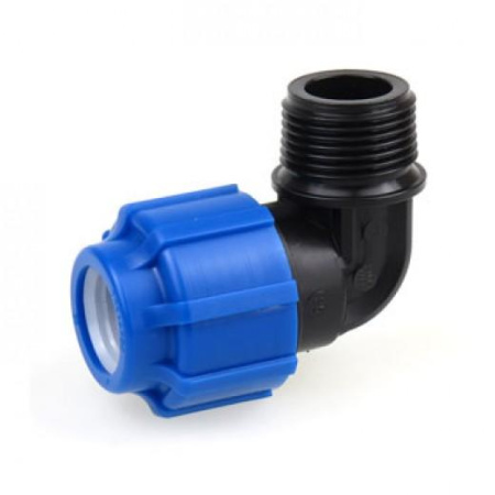 Угольник ПНД ТПК-АКВА 32х1" НР — купить в Кургане, цены в гипермаркете инженерной сантехники КЛЕВЕР