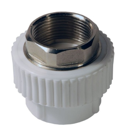 Муфта комбинированная PP-R  32х1" ВР под ключ — купить в Кургане, цены в гипермаркете инженерной сантехники КЛЕВЕР