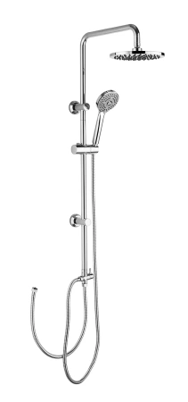 Стойка для душа VODA  VST1000    шланг с лейкой  — купить сантехнику в Кургане, цены в интернет-каталоге инженерного центра КЛЕВЕР