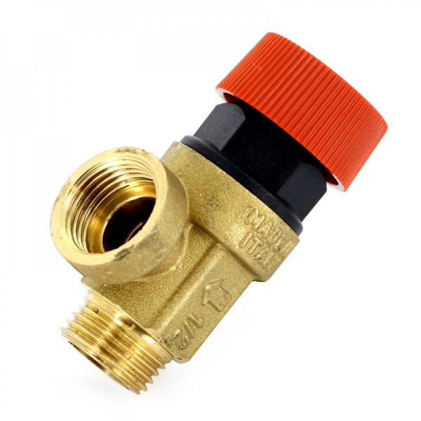 Клапан предохранительный мембранный TIM BL22MF-K-3, 1/2 нар., 3 bar, латунь