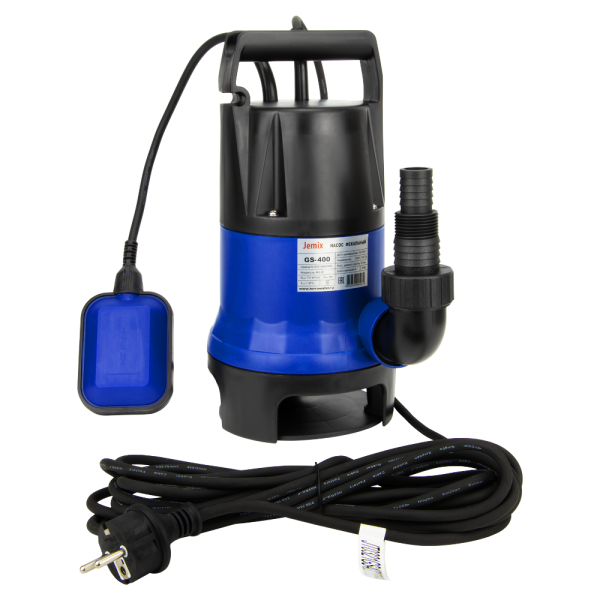 Насос дренажный  JEMIX SGPS-550/ФНН-175-7 для грязной воды 10,5м3/ч 7м 550Вт нержавеющая сталь  с по