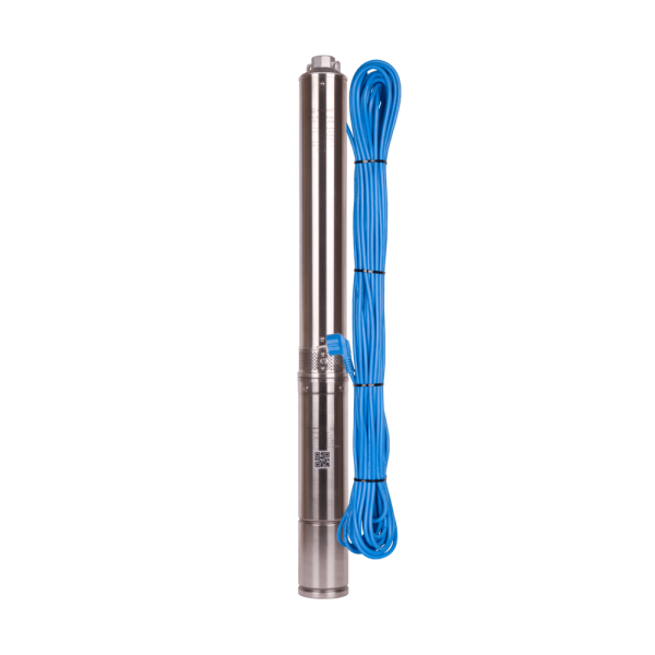 Насос погружной центробежный  AQUARIO ASP1,8 E-63-90  встроен. кондиц.(каб.60м)  60л/м, 80м, 