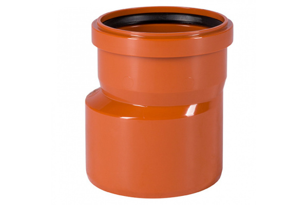 Патрубок переходной для НАРУЖ. КАН. ДИГОР 160/110 эксцентрический 